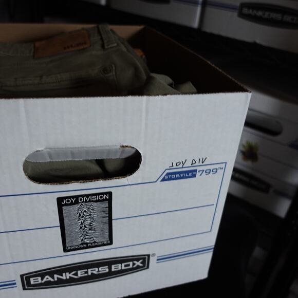 Carhartt Work Pants Men's 42x30 Relaxed Fit Twill 5-Pocket Dark Khaki BN0095-M - Picture 10 of 10